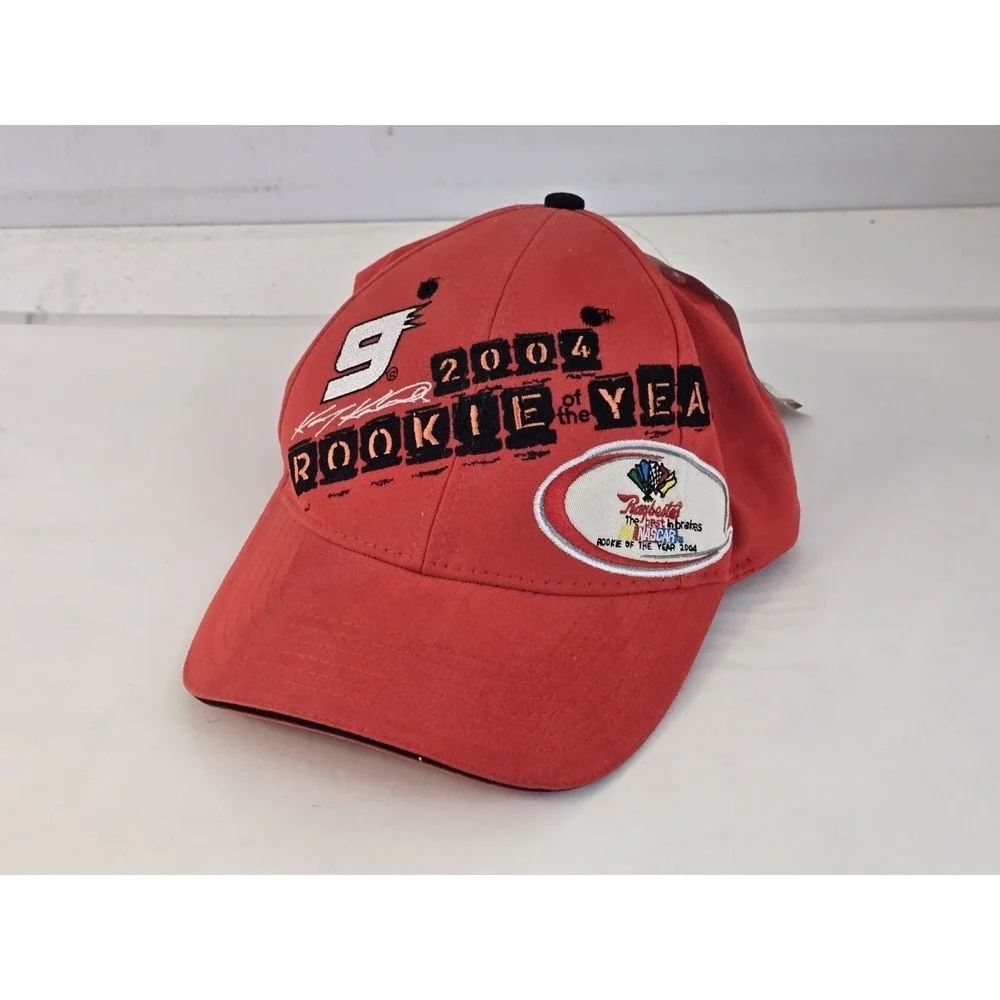 Vintage 2004 Rookie Of The Year Dodge‎ Kasey Kahne #9 Adjustable Hat NWT NOS